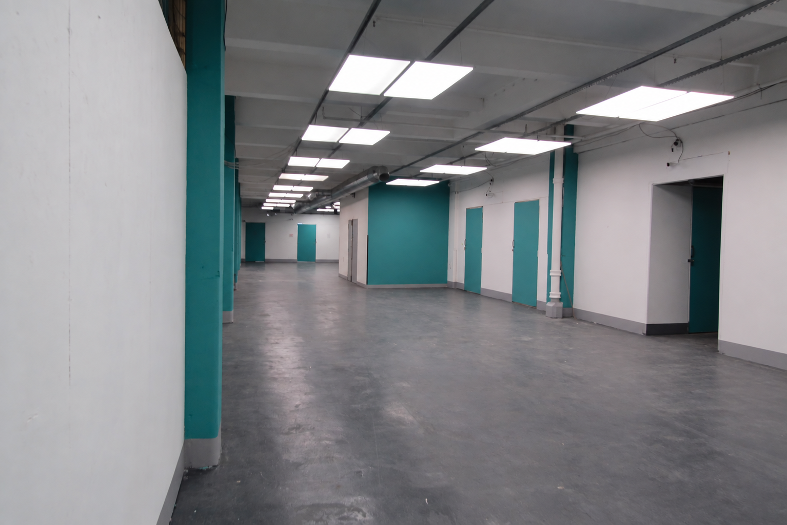 Storage rooms inside Wallace Street Self Storage